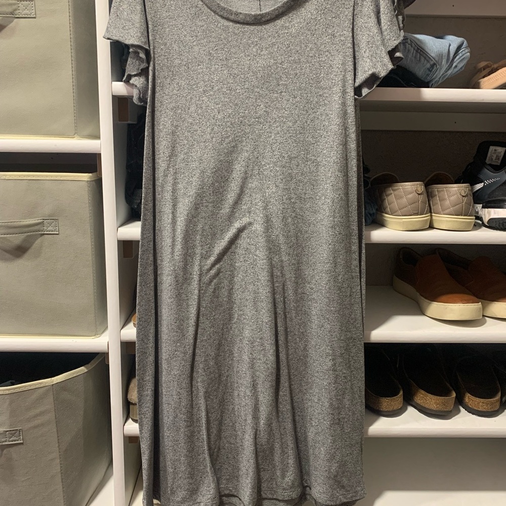 GAP Gray Midi Dress